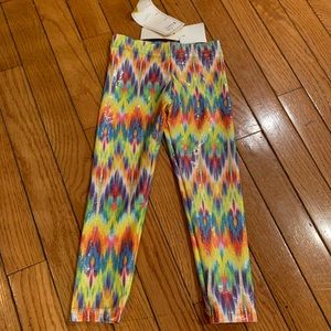 Patterned girls leggings